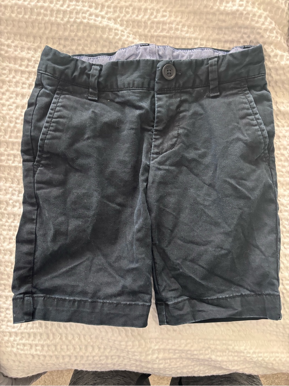 Boys navy uniform clasp Shorts